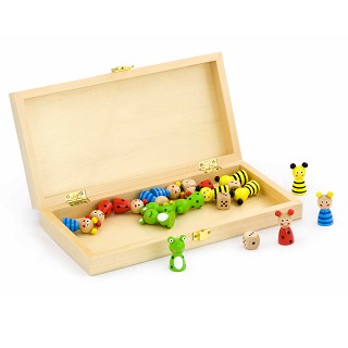 Viga Toys® Houten Ludo Dierenspel